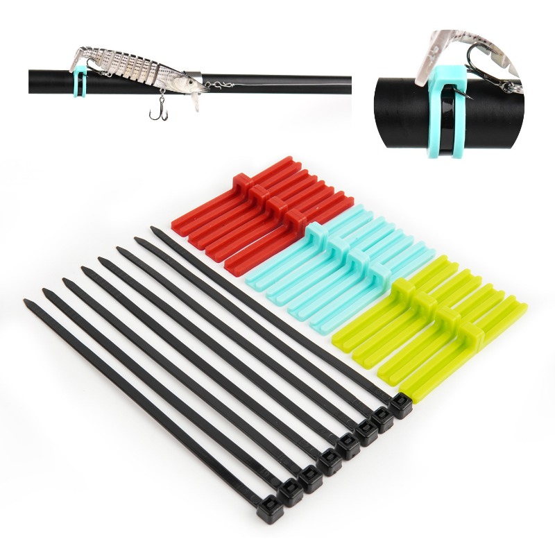 Fishing Rod Combo - Gancho de gancho de isca de