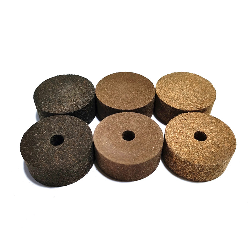 Fishing Rod Repair Kit - Anel de cortiça de borracha, componentes