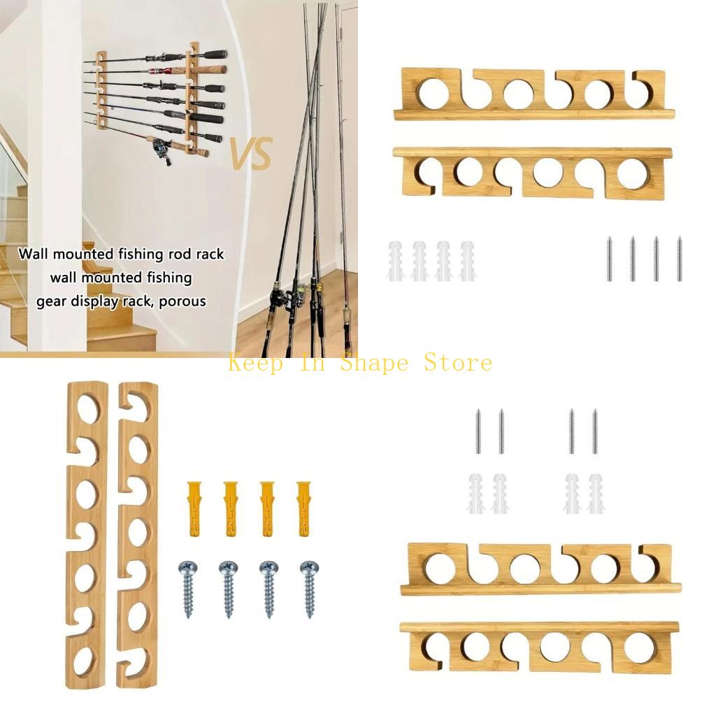 U1JC Suporte para vara pesca m - Fishing Rod Rack avaliação e preço