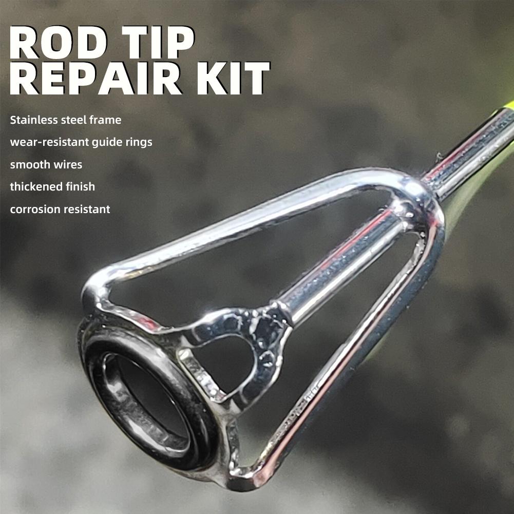 Kit de Reparo de Ponteiras de  - Fishing Rod Guide Replacement avaliação e preço