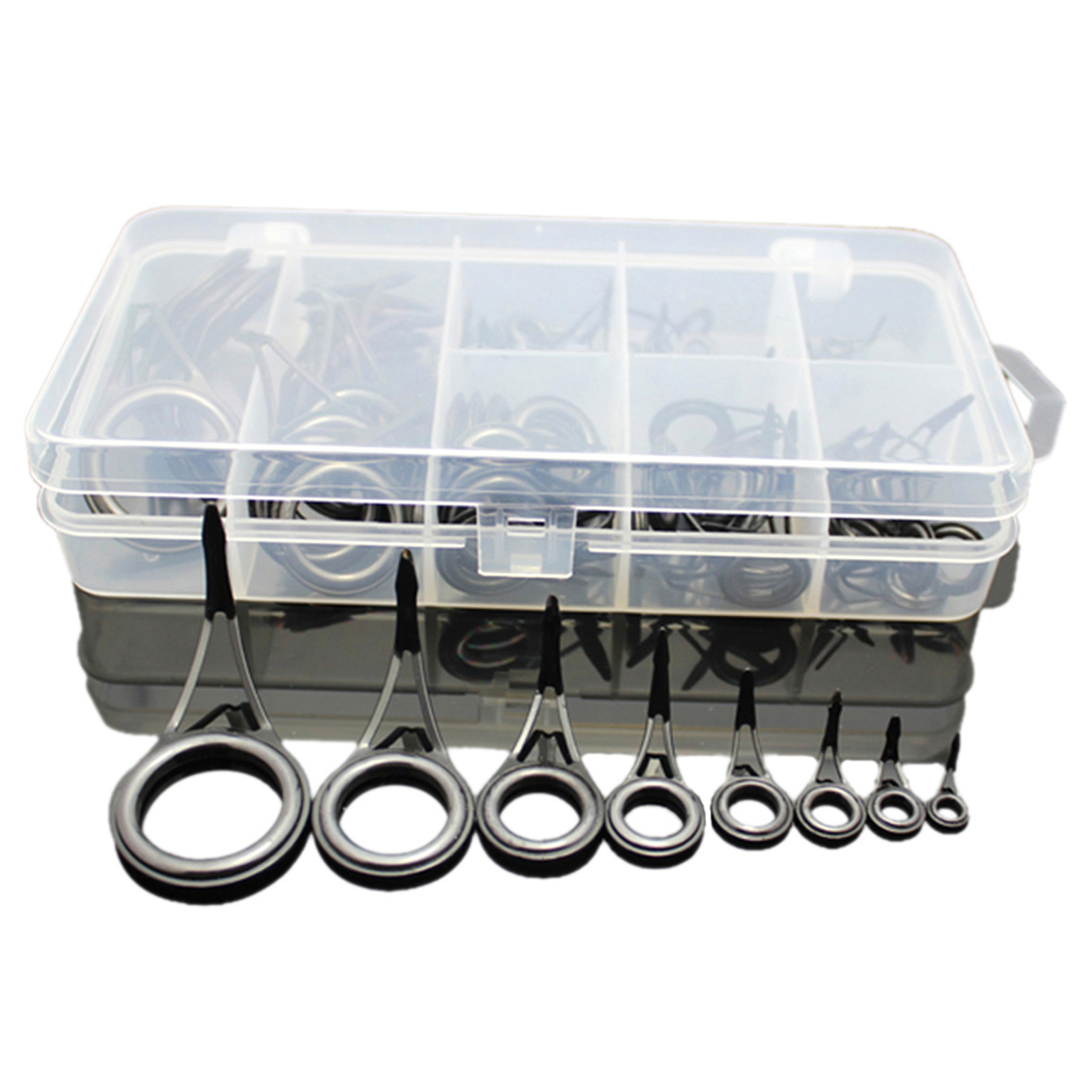75 pçs vários tamanhos guia de - Fishing Rod Repair Kit avaliação e preço