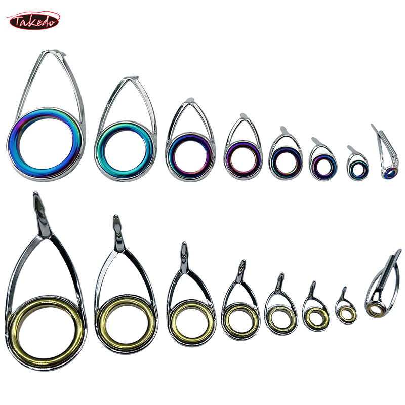 TAKEDO TN75-1 5 Conjuntos de G - Fishing Rod Guide Replacement avaliação e preço