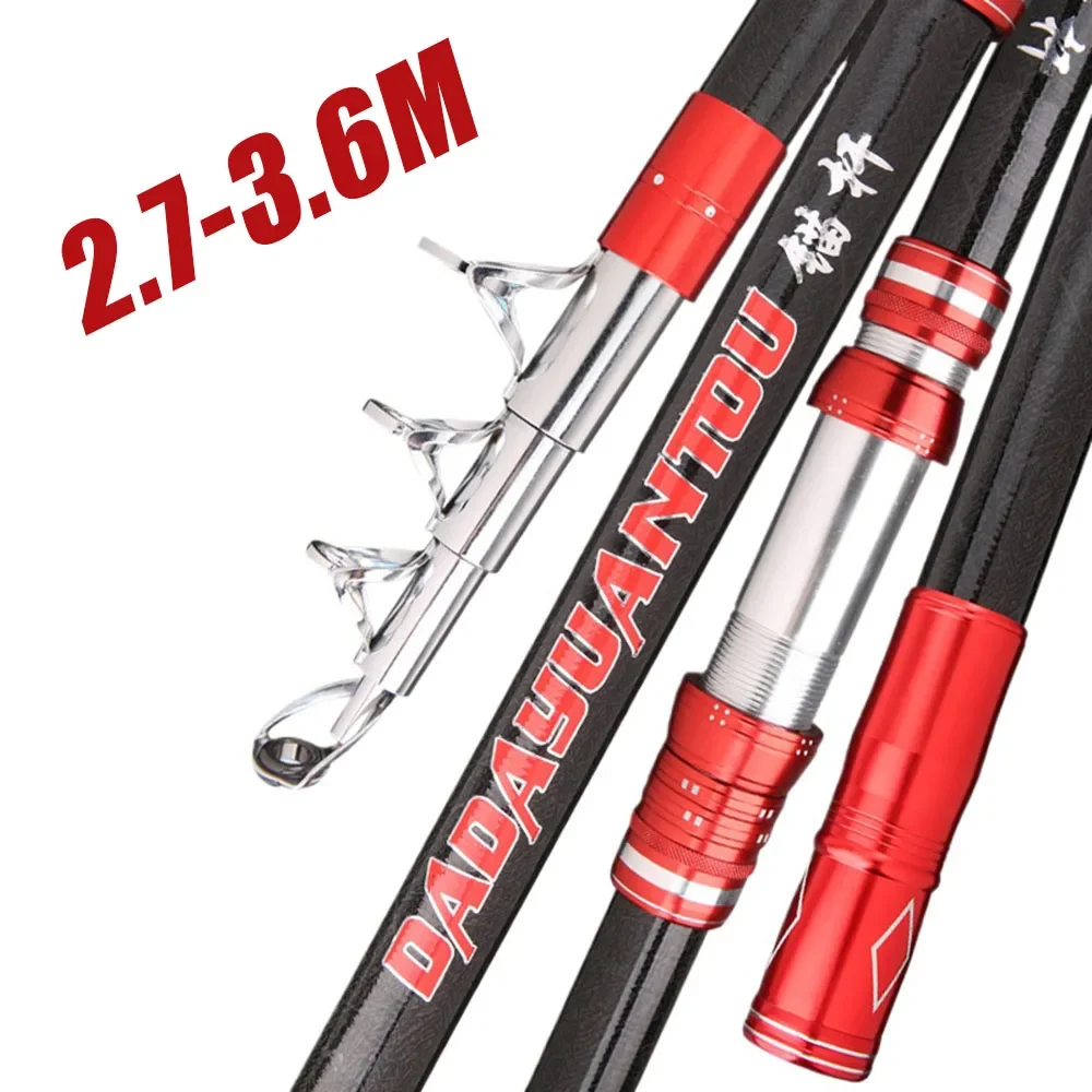 Vara de pesca de surf, 2.7m, 3 - Fishing Rod Surf avaliação e preço