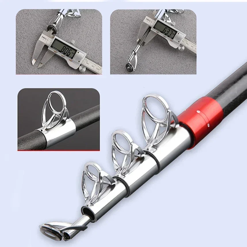 Vara de pesca de surf, 2.7m, 3 - Fishing Rod Surf avaliação e preço